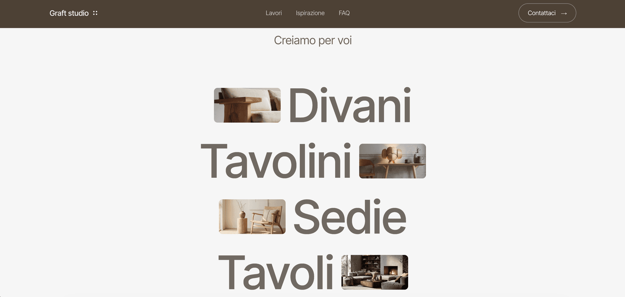 Graft Studio — Creiamo per voi