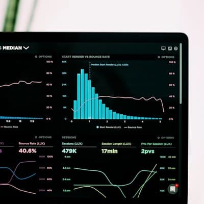 Il pannello con gli andamenti del sito appena pubblicato