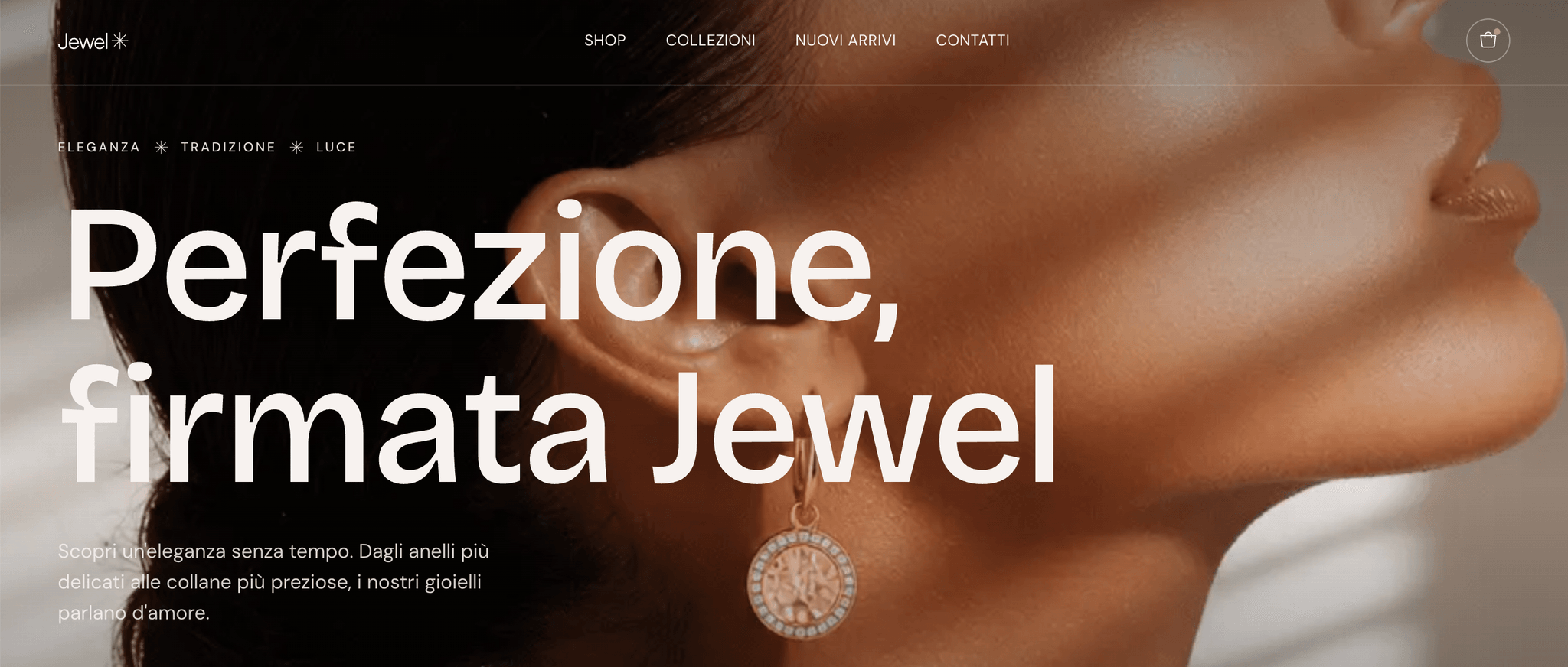 Jewel — sito web realizzato da T&M Studio